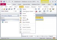 Classic Menu for Access 2010 screenshot